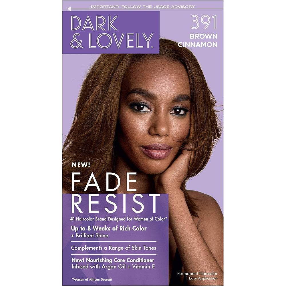 Dark and Lovely Fade Resist Rich Conditioning Hair Color - Cannelle Brune