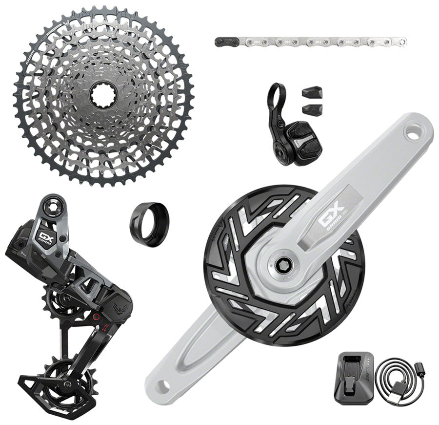 Groupe SRAM GX Eagle T-Type Ebike AXS - Dérailleur 34T & Cassette 10-52T
