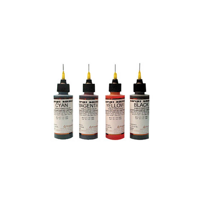 Premium Refill Colors for All Cartridges - Cyan, Magenta, Yellow & Black