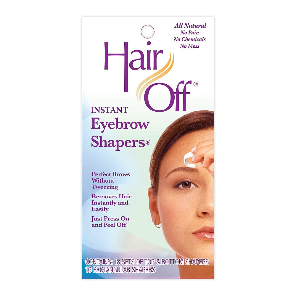 Hair Off Instant Eyebrow Shapers - 18 Sets