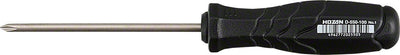 Hozan JIS Screwdriver #1 Size Tip 100mm Black Model D-550-100