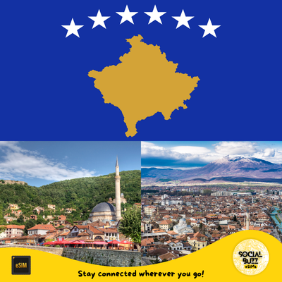 Kosovo eSIM Data Plan for Seamless Connectivity