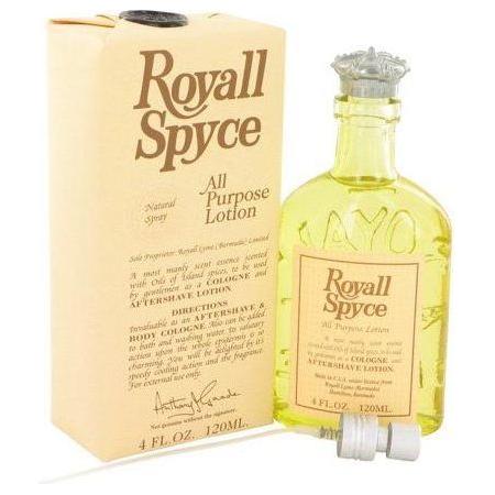 Royall Spyce Aftershave Lotion for Men - 4 Oz