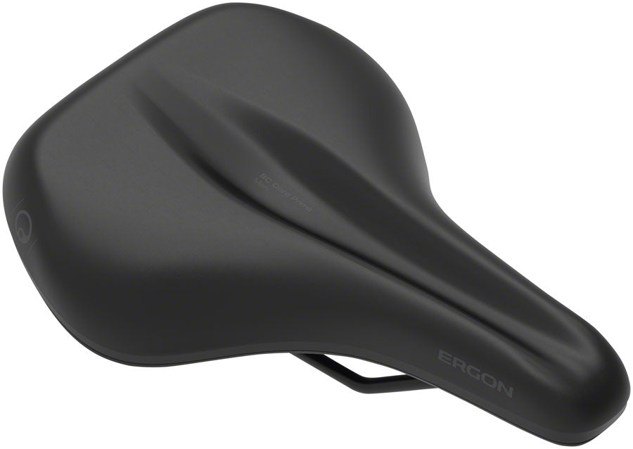 Ergon SC Core Prime Saddle - Black/Gray Men's Small/Medium