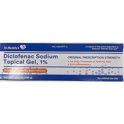 Gel topique de diclofénac sodique Dr. Reddy's, 1 % - 100 grammes