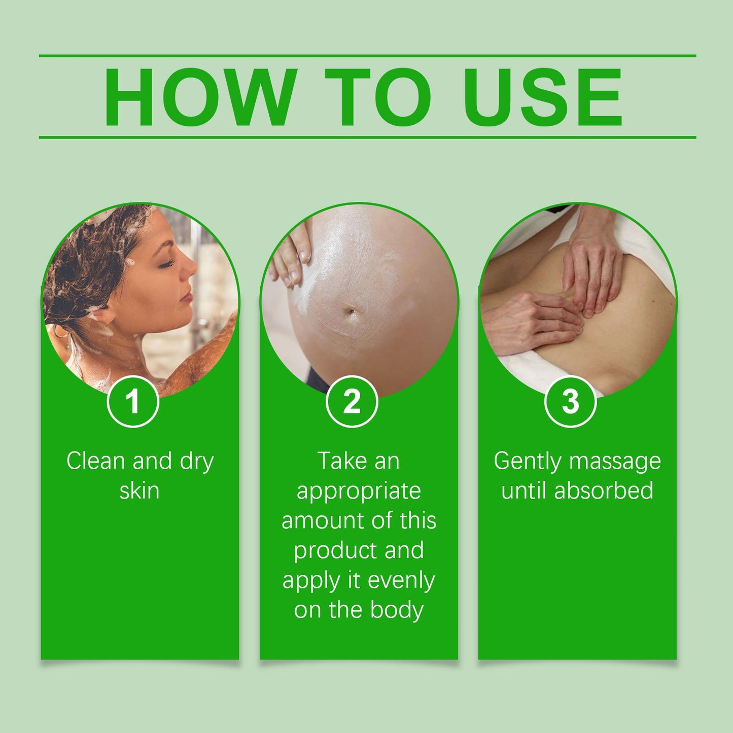 Body Tightening Cream, Light Body Care Moisturizing Daily Care Nourishing Skin Cream - Korvel