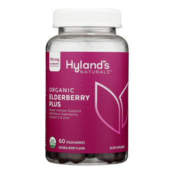 Gomitas Orgánicas de Saúco Plus de Hyland's Naturals - 60 Ct