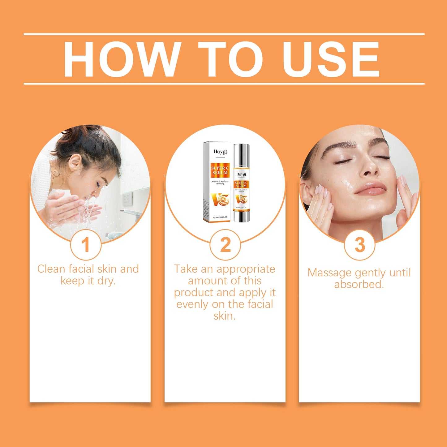 Sérum Hydratant à la Vitamine C pour une Peau Radieuse