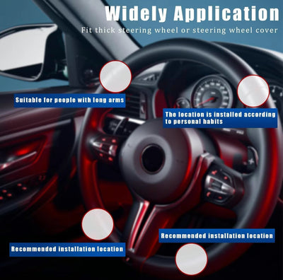 Spin Grip Steering Knob - Korvel