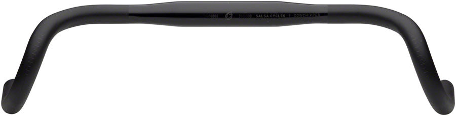 Manillar Drop Salsa Cowchipper Deluxe - 44cm Aluminio Negro