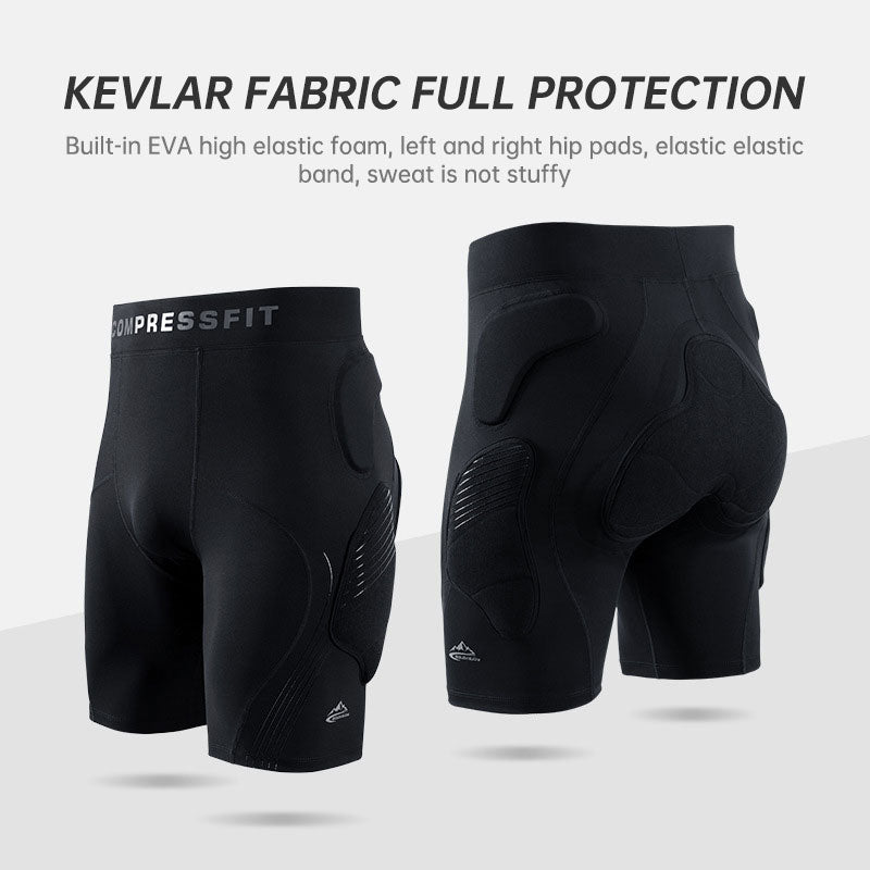 Professional skiing buttocks pants roller skating thickening EVA side fall outdoor sports equipment protective equipment - Korvel
