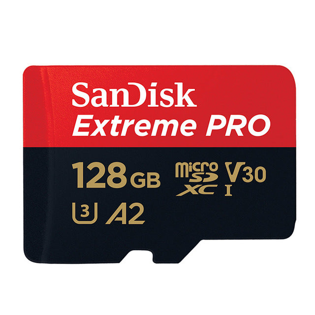 Carte Micro SD SanDisk Extreme Pro - 64 Go/128 Go, jusqu'à 170 Mo/s