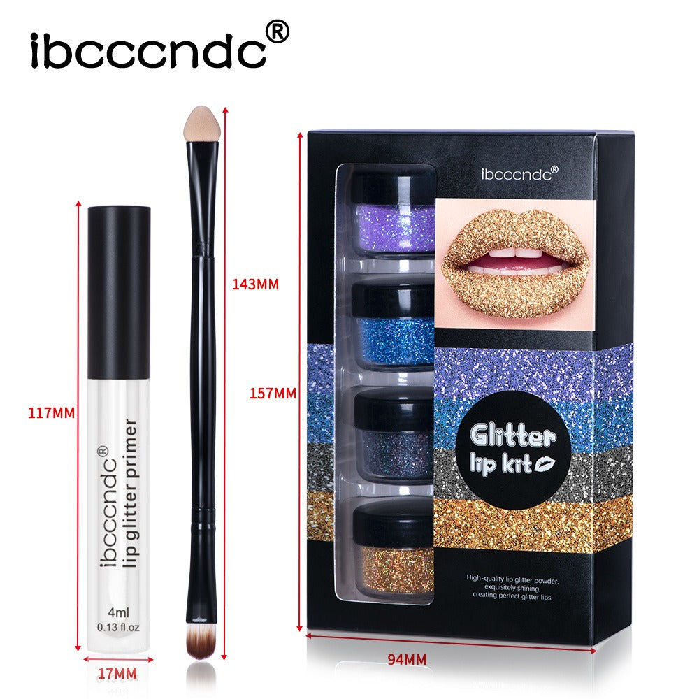 ibcccndc Glitter Lip Gloss Set - Korvel
