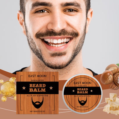 Premium Men's Beard Care Cream with Sandalwood