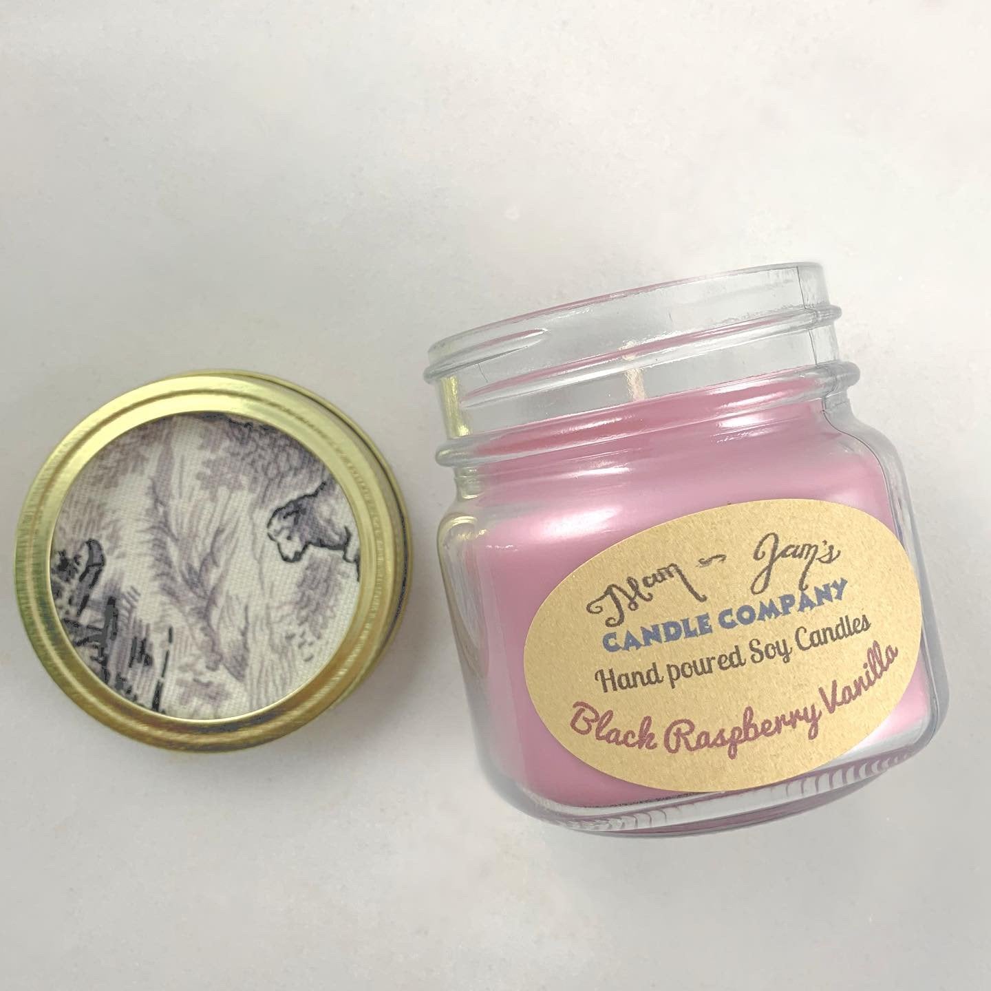 Black Raspberry Vanilla Soy Candle – Fruity & Creamy | Mam Jam’s - Korvel