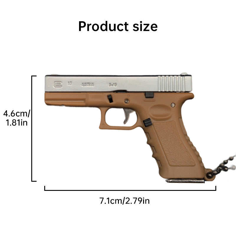 New Empire 1:3 Glock G17 Alloy Keychain Model