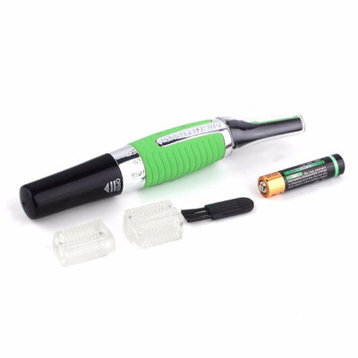 Micro Precision Trimmer with LED Light for Eyebrows, Ears, and Nose