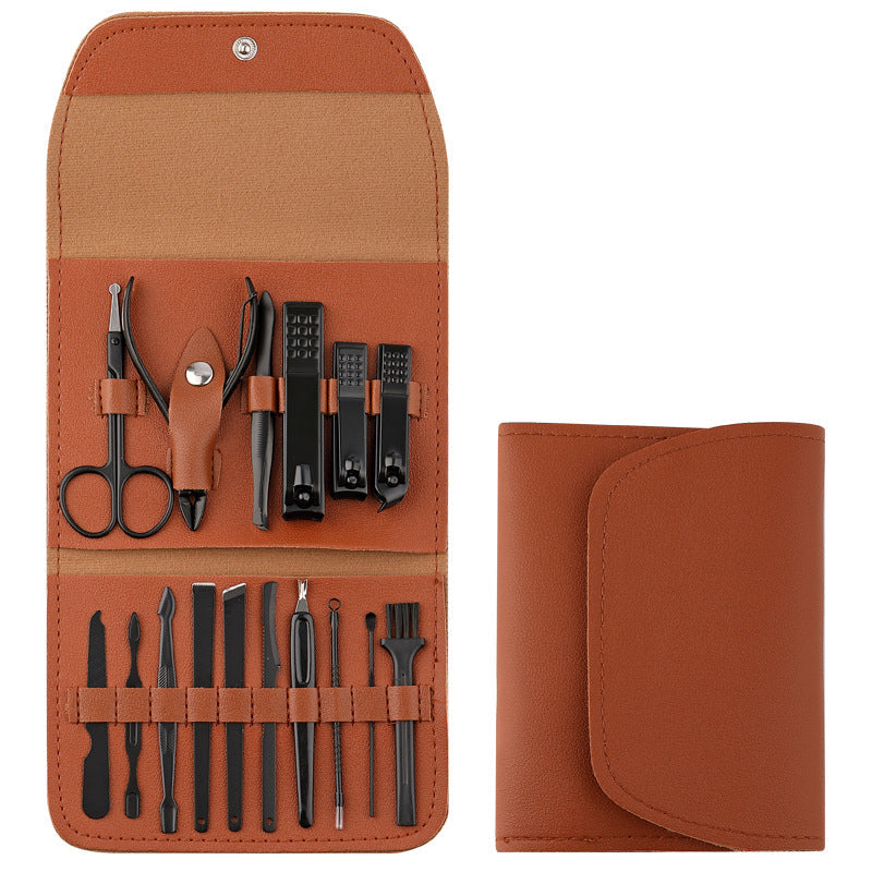 Ensemble de coupe-ongles en acier carbone premium pour hommes