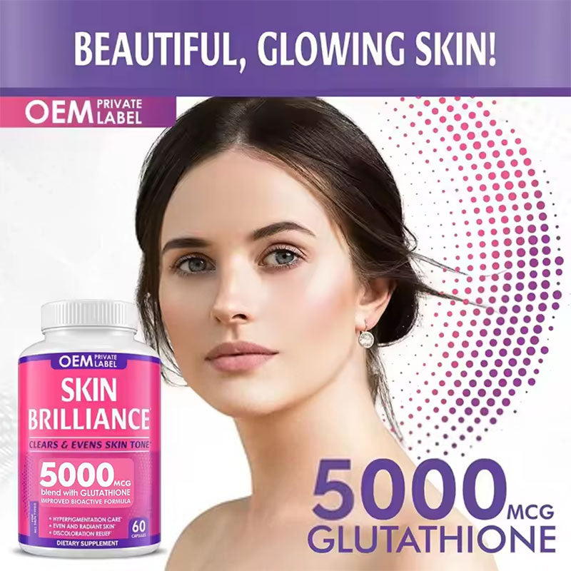 Capsules de Glutathion Premium pour une Peau Radieuse