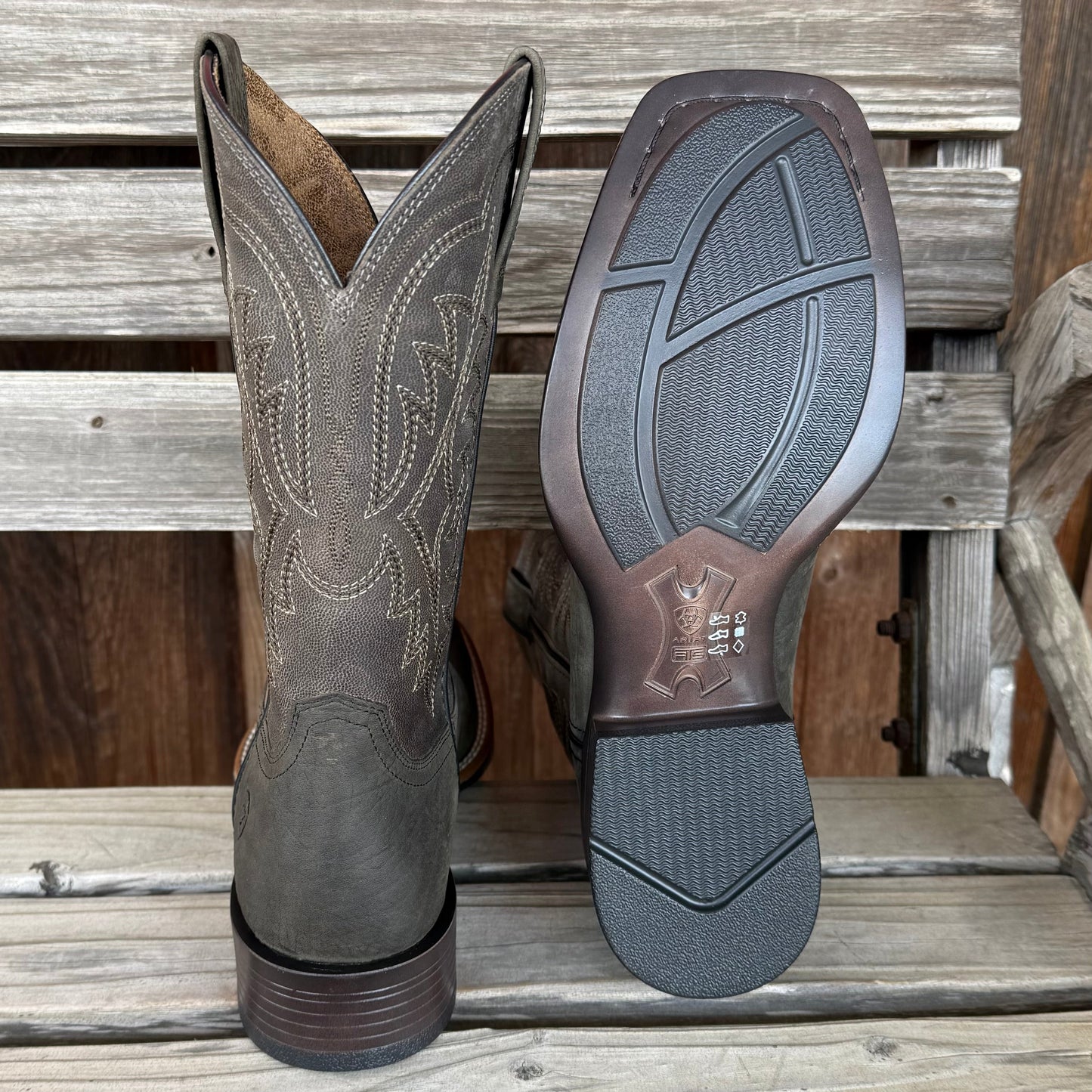 Ariat Ryden Ultra Men's Western Boots - Smokey Brown