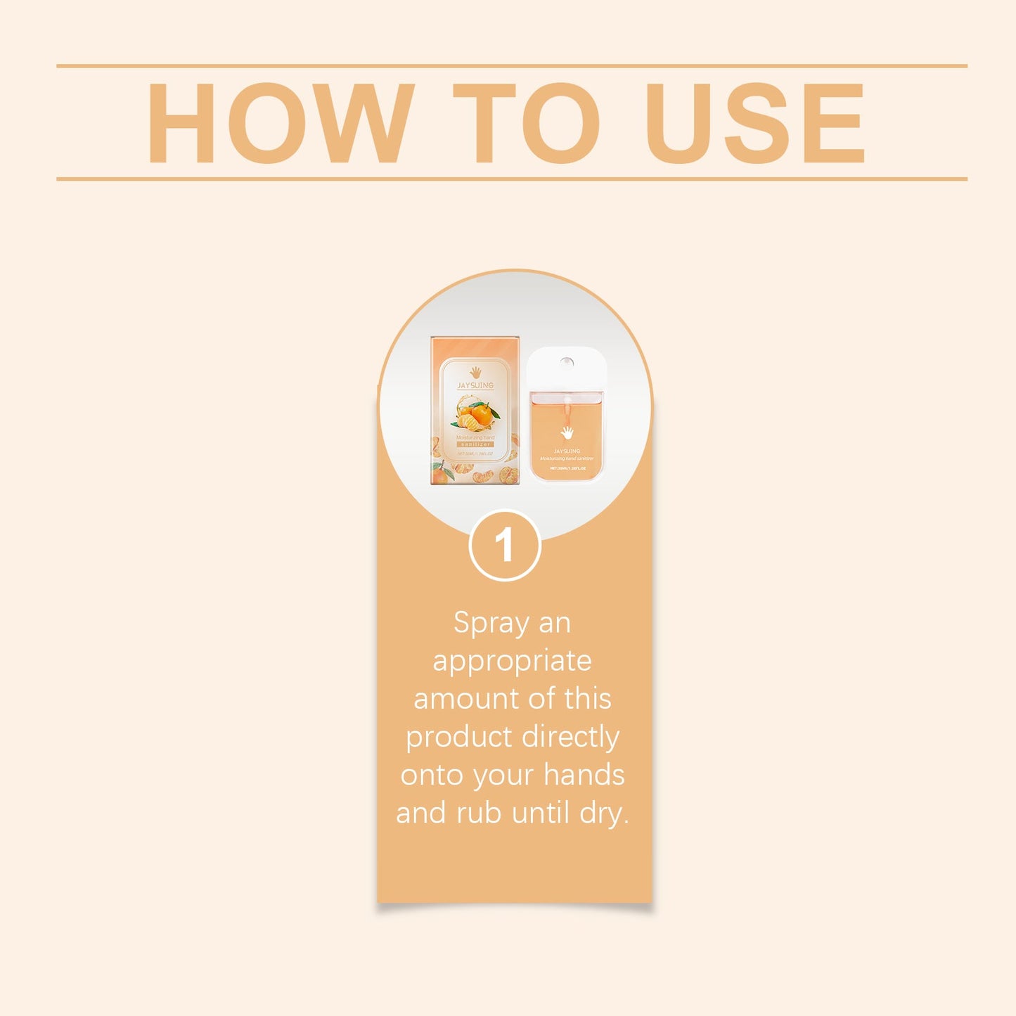 Portable Hand Sanitizer Spray Gently Clean Hands Keep Hands Clean With Handy Hand Sanitizer - Korvel