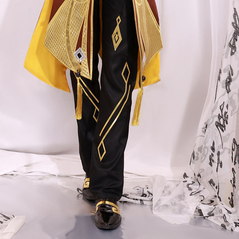 Genshin Impact Morax Zhongli high matching version Zhongli cos clothes matching shoes - Korvel