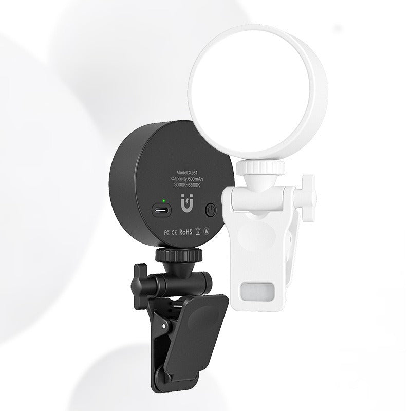Mini lampe de remplissage magnétique pour selfies et visioconférences