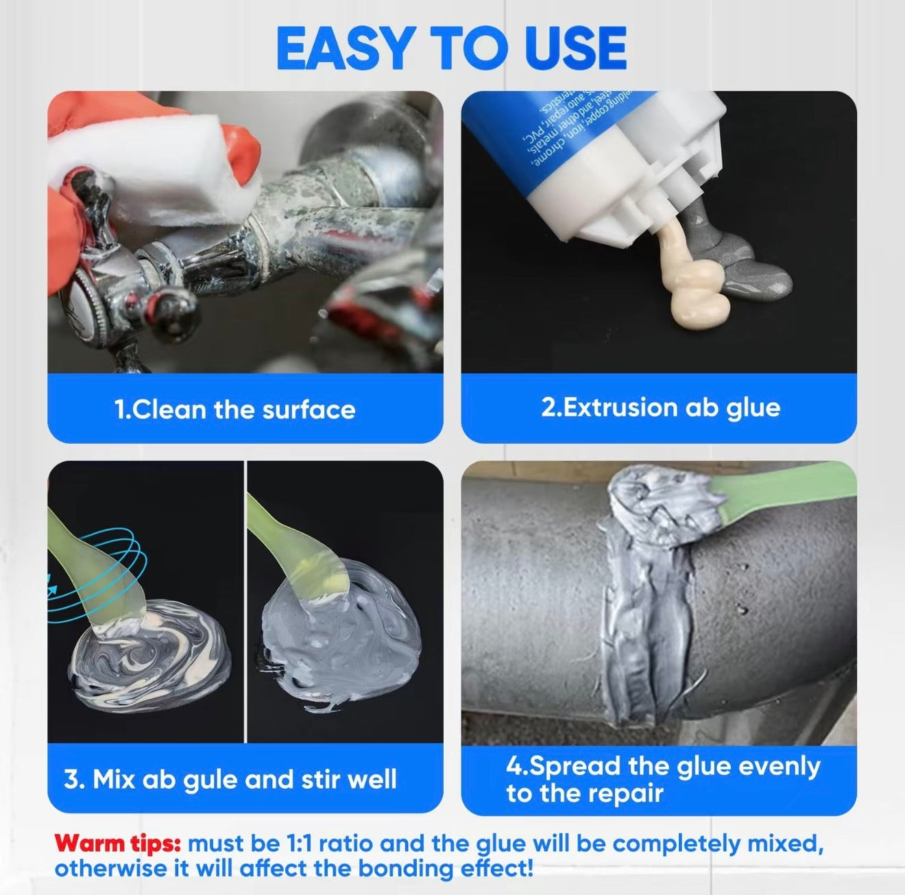 LiquidForge Metal Repair Glue - High-Performance Adhesive