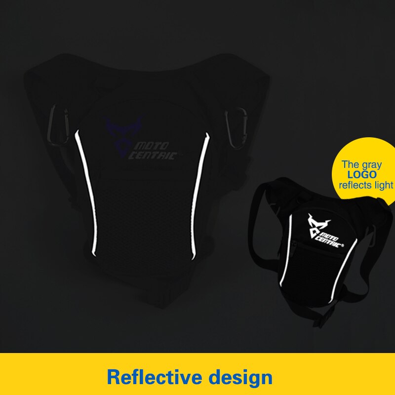 Fashion Motorcycle Drop Leg Bag Hip Bum Fanny Pack Waterproof Motorcycle Bag Outdoor Casual Waist Bag Motorcycle bike Bag Black - Korvel