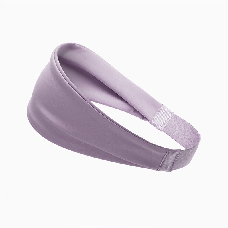 Headbands for sports, hairbands for basketball, outdoor cycling, men's and women's anti sweating, aerobic fitness, yoga, widened sweat absorbing headscarf - Korvel