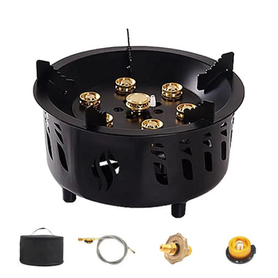 Portable Camping Gas Burner with Carrying Bag