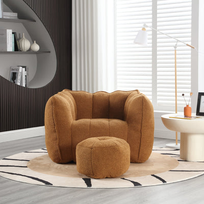 Premium Soft Bean Bag Chair with High Resilient Foam for Comfort