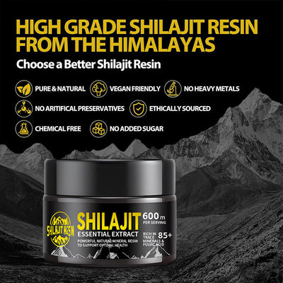 Premium Shilajit Resin Ointment Paste - 50g