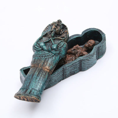 Mummy coffin fish tank resin ornaments - Korvel