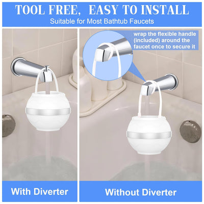 Premium Hanging Shower Water Filter for Effortless Installation