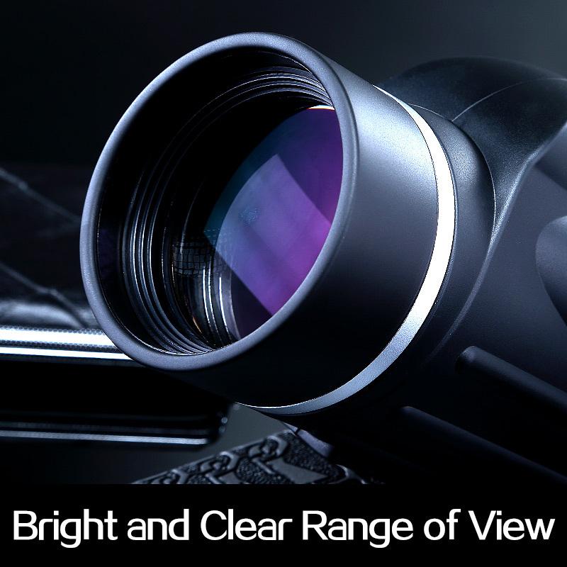 Hunting 13x50 Big Vision Monocular Powerful Handheld Telescope Eyepiece Spotting Scope Sport Watch with Handle USCAMEL - Korvel