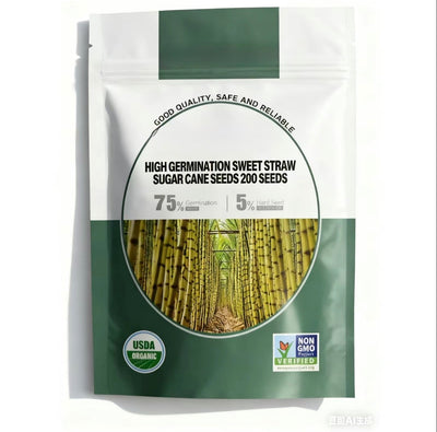 SweetHarvest Sugarcane Seeds for Home Gardening