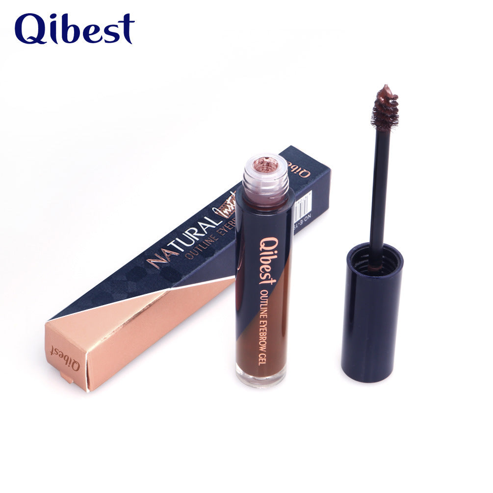 QIBEST Liquide de Teinture pour Sourcils en Trois Dimensions
