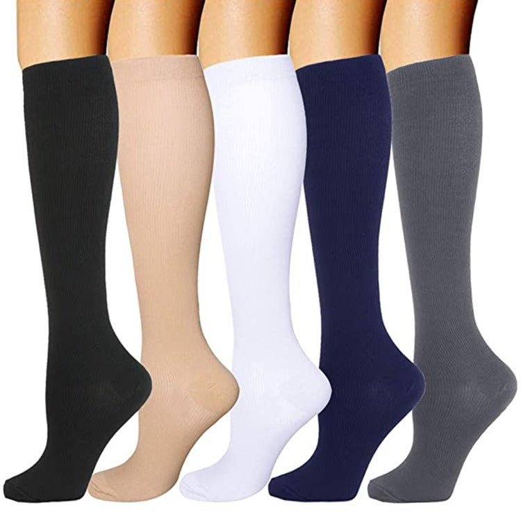 Calcetines de Rodilla de Color Sólido Premium para Estilos de Vida Activos