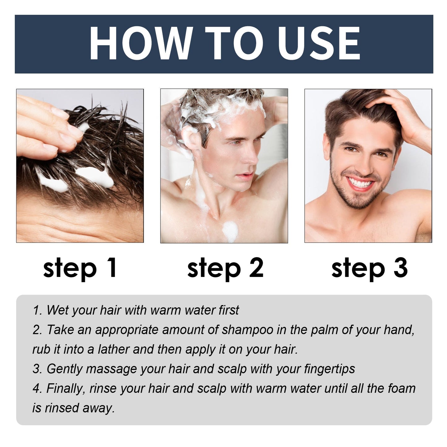 Men's Deep Clean Moisturizing Shampoo