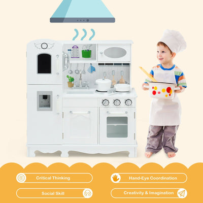 Kitchen Pretend Play Cookware Set with Water Dispenser