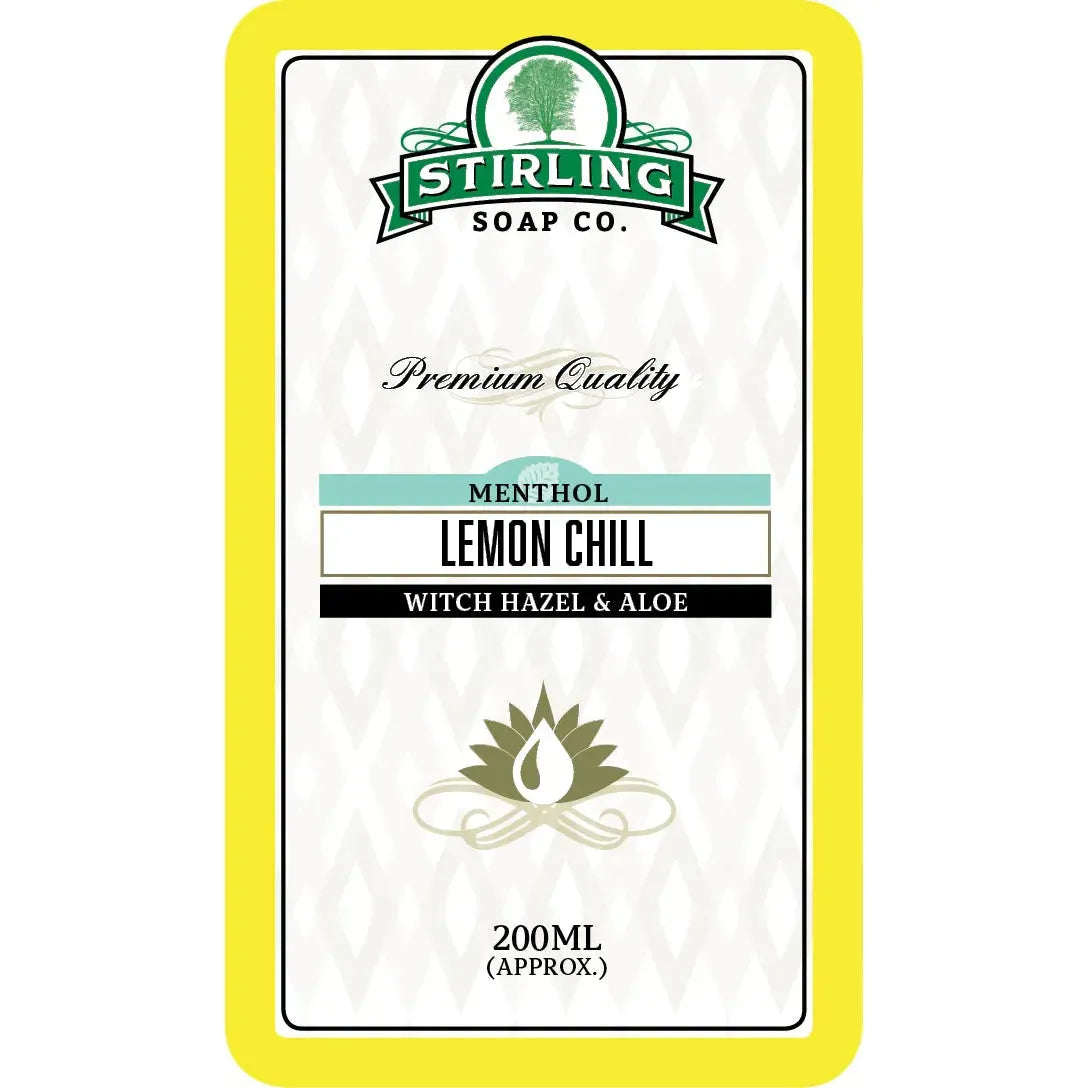 Stirling Soap Co. Glacial Lemon Chill Aftershave 200 ml