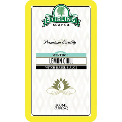 Stirling Soap Co. Glacial Lemon Chill Aftershave 200 ml