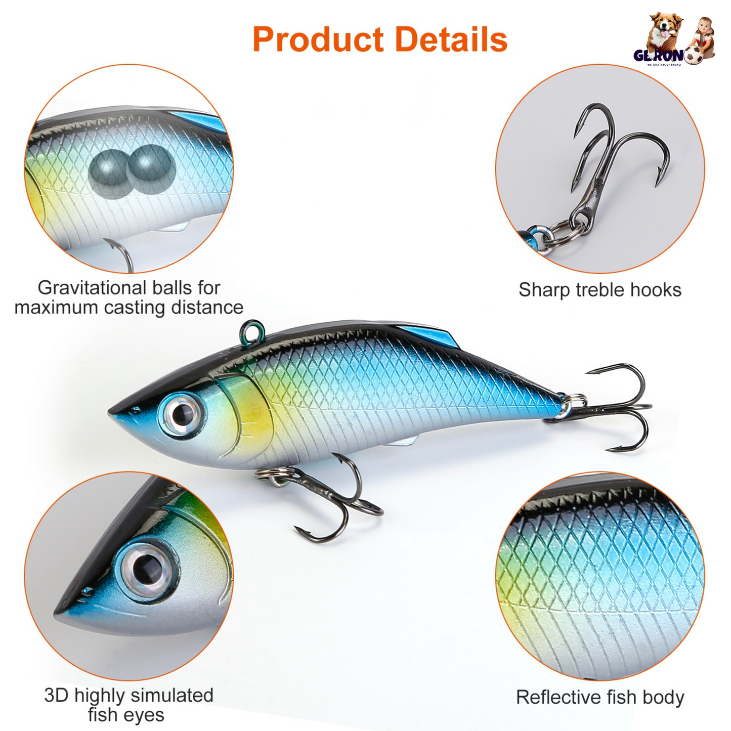 383-Piece Fishing Lure Tackle Kit for Bass Fishing