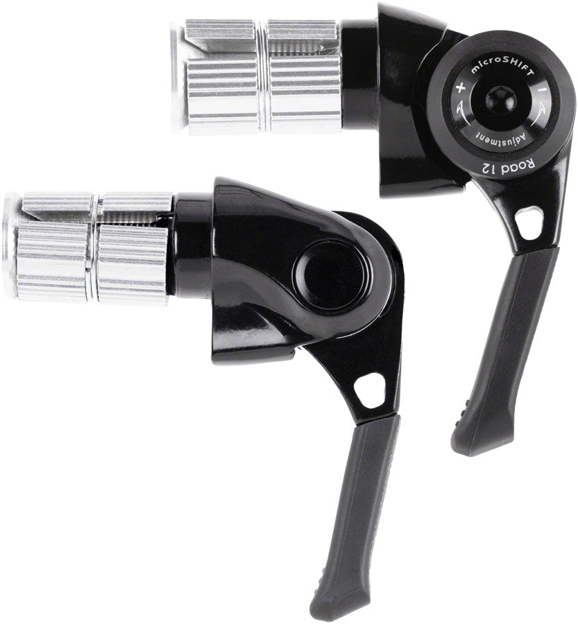 Juego de Cambiadores de Manillar microSHIFT BS-A12 - Compatible con Shimano de 12 Velocidades
