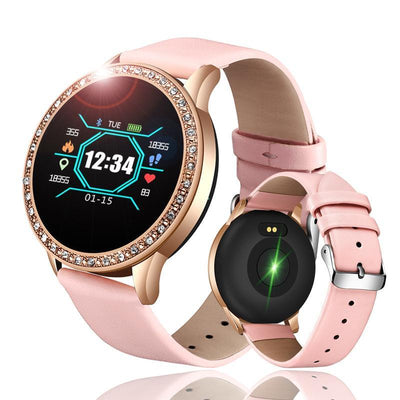 Reloj Inteligente de Lujo para Damas con Monitor de Actividad