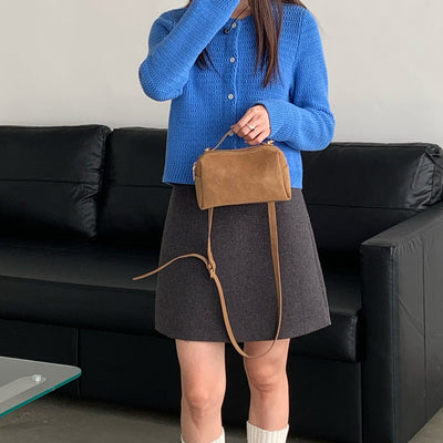 Bolso Cruzado Cuadrado Retro Pequeño