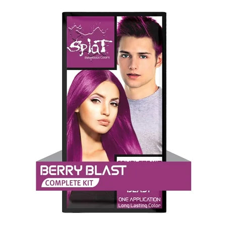 Splat Hair Color Berry Blast - Vibrant Color for All Hair Types