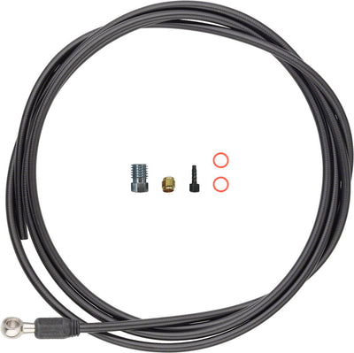 Jagwire Sport Mineral Oil Hydraulic Hose Kit for Magura MT 2000mm - Black