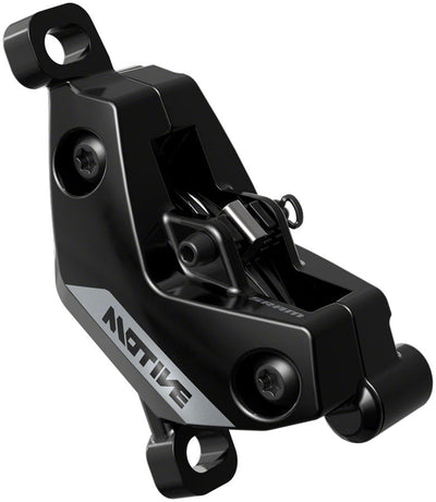 Conjunto de Caliper de Freno de Disco SRAM Motive Silver - 4 Pistones Negro Brillante